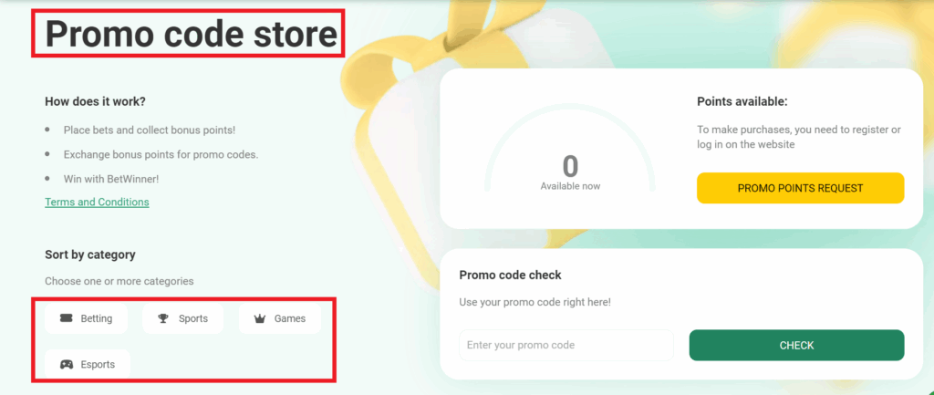 Interfaz de Betwinner Casino